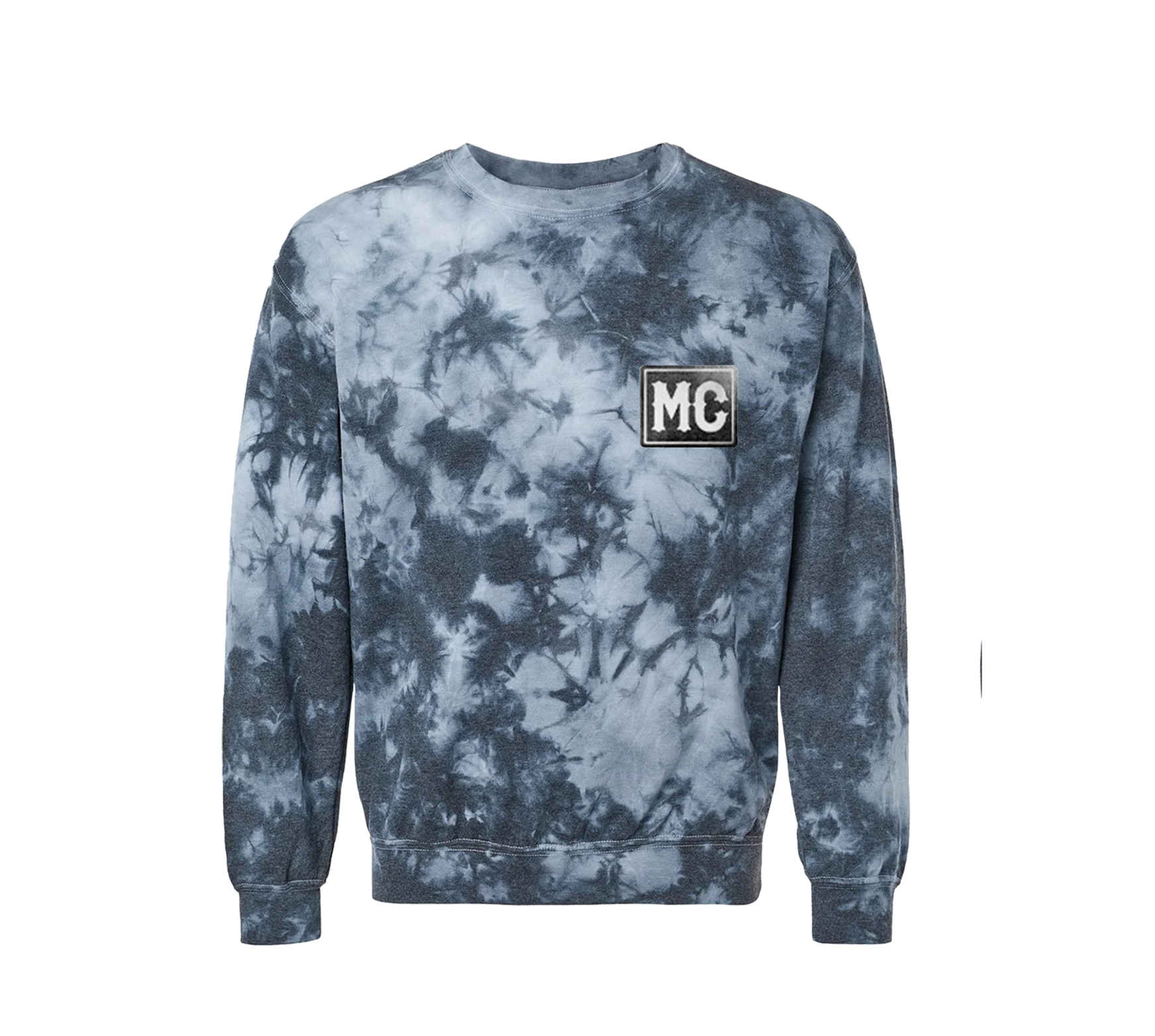 Crooked Steps Tie-Dye Crewneck