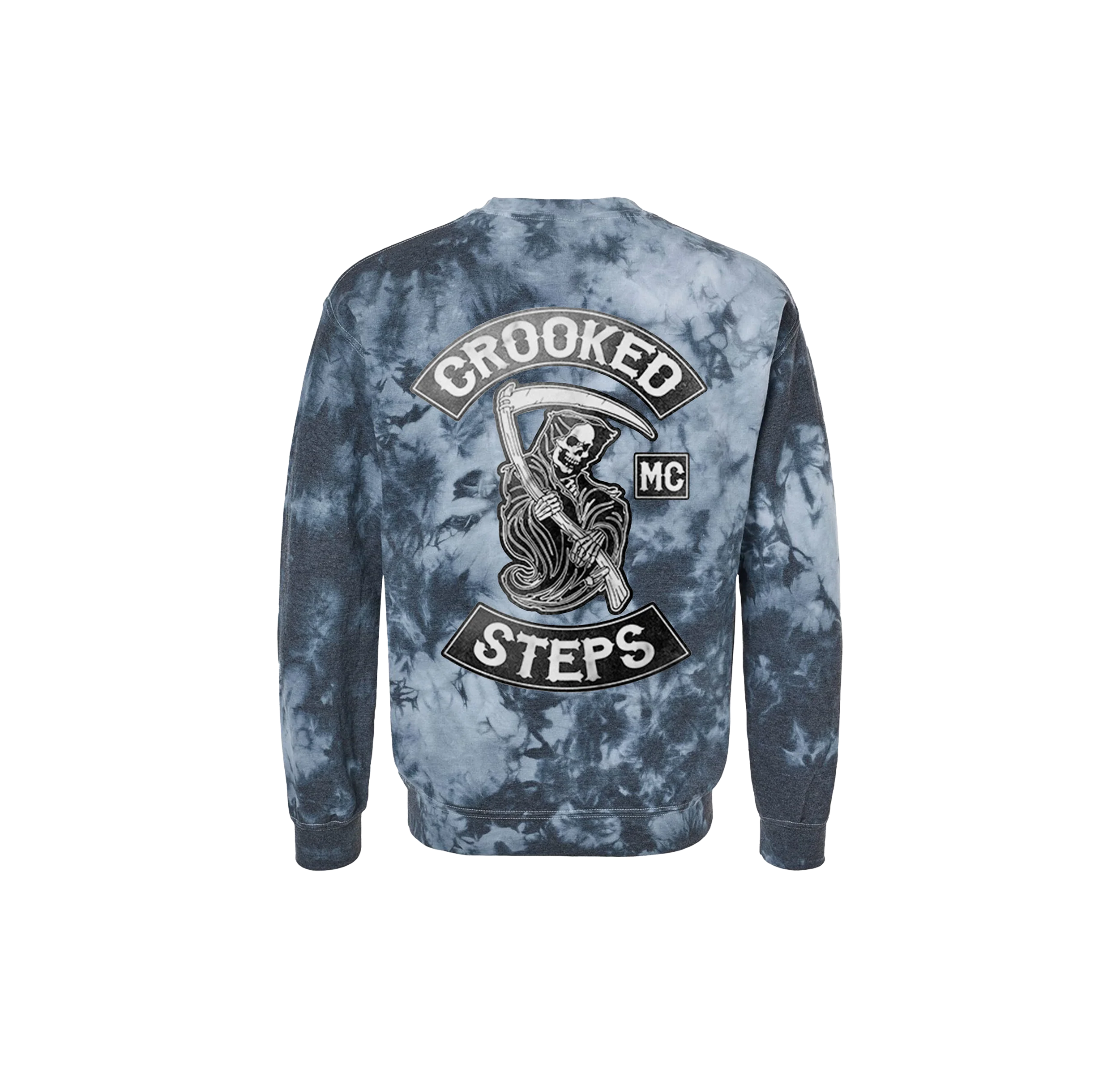 Crooked Steps Tie-Dye Crewneck - Image 2